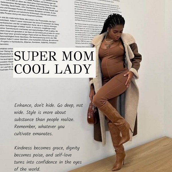 Super MOM, Cool LADY.